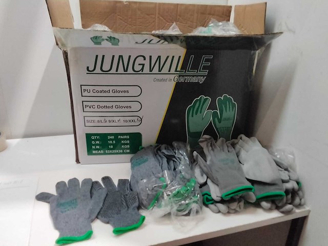 Jungwille - paar werkhandschoenen (240x) - afbeelding 1 van  5