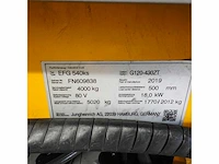 Junheinrich - 2019 - efg 540ks - vorkheftruck - afbeelding 23 van  23