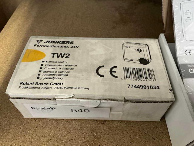 Junker tw2 thermostaat - afbeelding 2 van  2