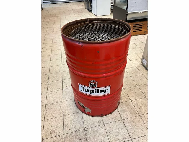 Jupiler - oliedrum bbq - afbeelding 3 van  7