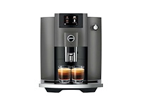 Jura - e6 dark inox (ec) - volautomatische espressomachine - afbeelding 1 van  2