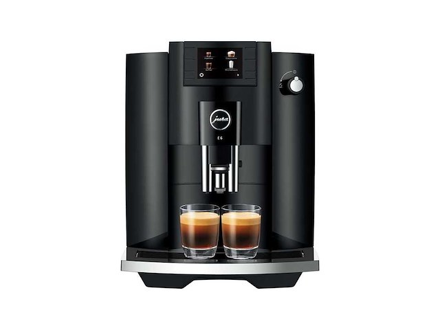Jura - e6 piano black (ec) - volautomatische espressomachine - afbeelding 1 van  2