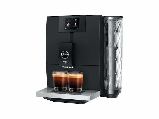 Jura - ena 8 full metropolitan black (ec) - volautomatische espressomachine - afbeelding 1 van  2
