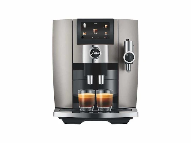 Jura - j8 midnight silver (ea) - volautomatische espressomachine - afbeelding 1 van  3