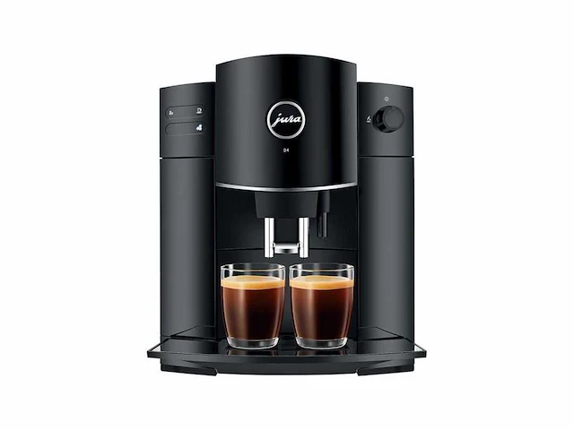 Jura d4 volautomatische espressomachine - piano black - afbeelding 1 van  2