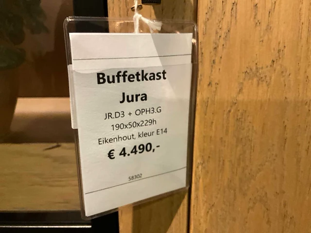 Jura eiken buffetkast - afbeelding 9 van  10