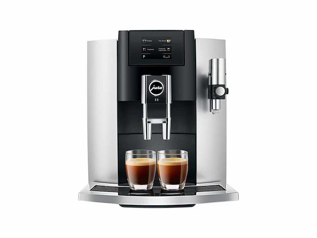 Jura espresso apparaat e8 touch - platina - afbeelding 1 van  4