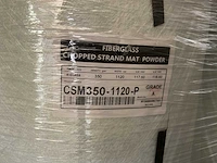 Jushi group csm350 polyester poedergebonden glasvezelmat op rol (4x) - afbeelding 4 van  4