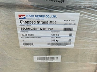 Jushi group e6crmc450 polyester poedergebonden glasvezelmat op rol (4x) - afbeelding 3 van  6