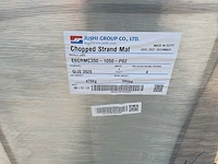 Jushi group e6crmc450 polyester poedergebonden glasvezelmat op rol (4x) - afbeelding 3 van  4