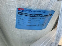 Jushi group e6crmc450 polyester poedergebonden glasvezelmat op rol (4x) - afbeelding 4 van  4