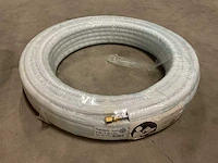 Justcooling fastpipe 3/8” rol á 50m geïsoleerde koelleiding