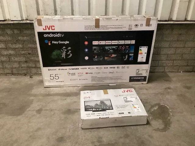 Jvc - 55inch - qled backlight - televisie - afbeelding 1 van  7