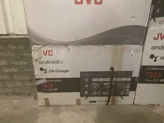 Jvc - televisie (4x) - afbeelding 5 van  8