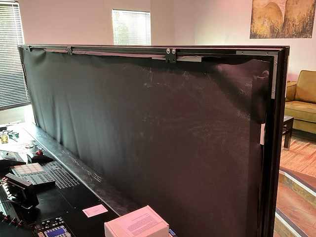 Jvc dla rs400e beamer met projectiescherm - afbeelding 7 van  10