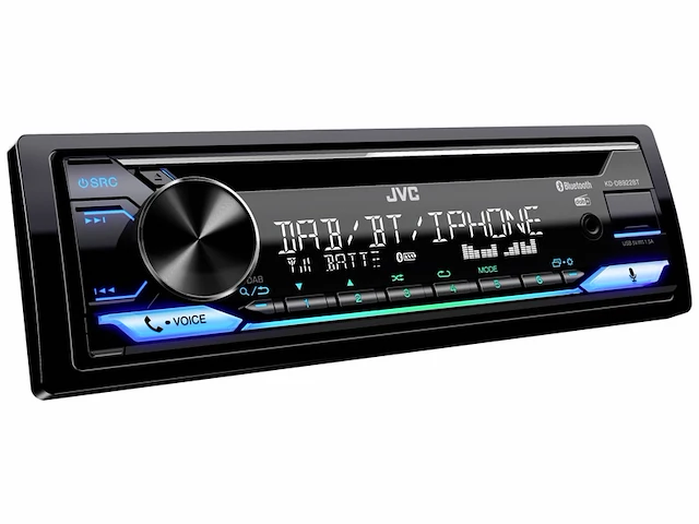 Jvc kddb922bt autoradio multicolor - afbeelding 2 van  4