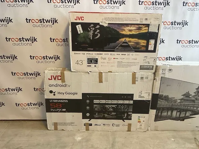 Jvc televisie (3x) - afbeelding 2 van  9