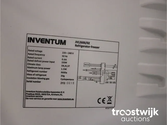 Jvl2600 koelkast - afbeelding 5 van  5