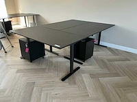 Jysk svaneke electrisch verstelbaar bureau (3x) - afbeelding 1 van  4