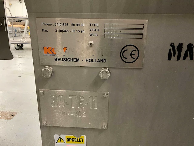 K-tron lwf d5 overtrekmachine - afbeelding 9 van  18