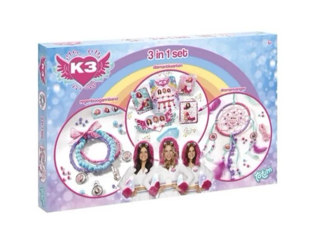 K3 3-in-1 speelset 5x - afbeelding 2 van  5