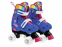 K3 rolschaatsen maat 34/37 regenboog met verstelbare schoen - afbeelding 1 van  2