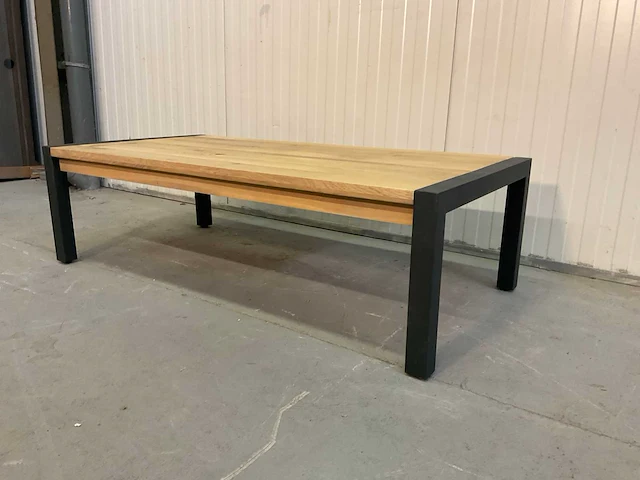 Kaapstad salontafel eikenhout (2x) - afbeelding 1 van  7