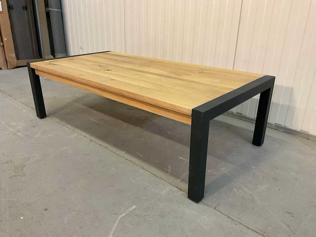 Kaapstad salontafel eikenhout (2x) - afbeelding 2 van  7