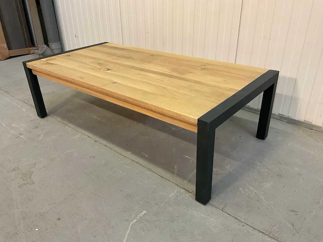 Kaapstad salontafel eikenhout (2x) - afbeelding 3 van  7