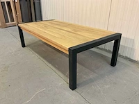 Kaapstad salontafel eikenhout (2x) - afbeelding 4 van  7