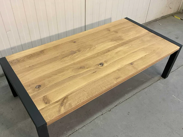 Kaapstad salontafel eikenhout (2x) - afbeelding 7 van  7