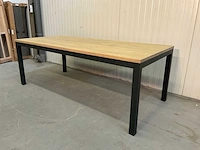 Kaapstad tuintafel eikenhout - afbeelding 2 van  8
