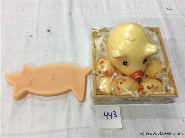 Kaarsen ( varkens) - afbeelding 1 van  2