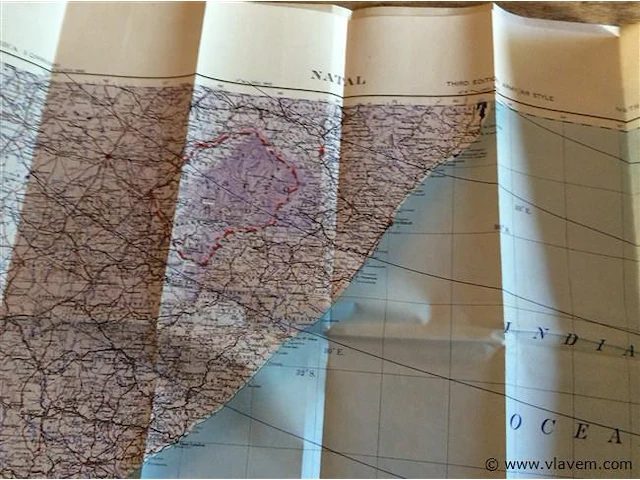 Kaarten zuid afrika 4stuks - afbeelding 2 van  5