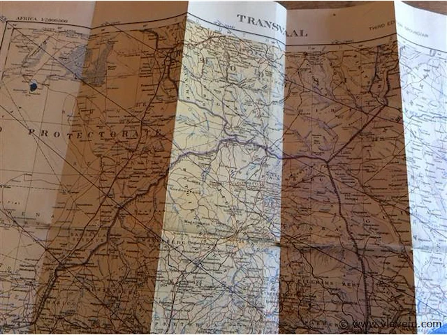 Kaarten zuid afrika 4stuks - afbeelding 4 van  5