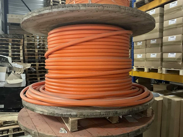 Kabel met meerdere buizen dbt 7x 14/10mm oranje ca 500 m - afbeelding 1 van  6