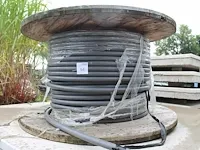 Kabel op haspel, aangebroken, type vg-ymvkas dca 4x 35qmm. vermoedelijk 150 meter. - afbeelding 1 van  2