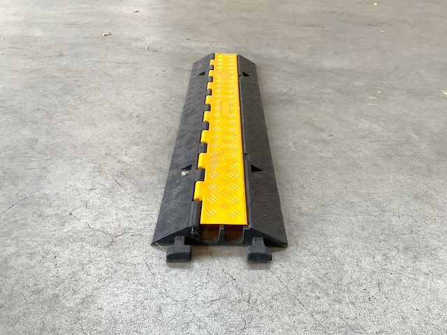 Kabelbrug met klep en 2 kanalen 1000x250x45mm (20x) - afbeelding 2 van  7