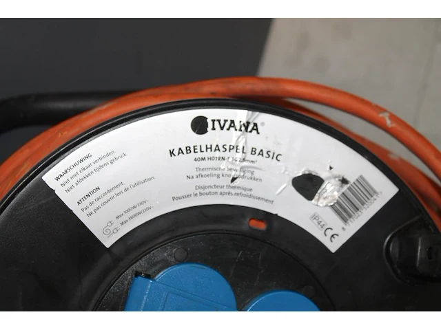 Kabelhaspel ivana 40 m 3g2.5. - afbeelding 2 van  2