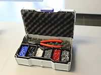 Kabelhulzenset met tang knipex - afbeelding 1 van  2