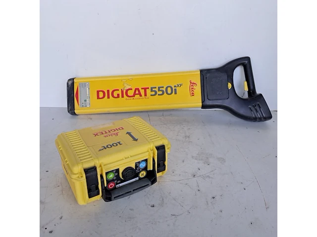 Kabelzoeker met diepte uitlezing incl. generator leica, digicat 550i xf, bouwjaar 2014 - afbeelding 1 van  13