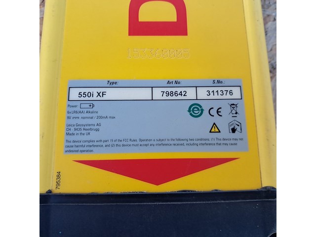 Kabelzoeker met diepte uitlezing inclusief generator, leica, digicat 550i xf, 2014 - afbeelding 6 van  9