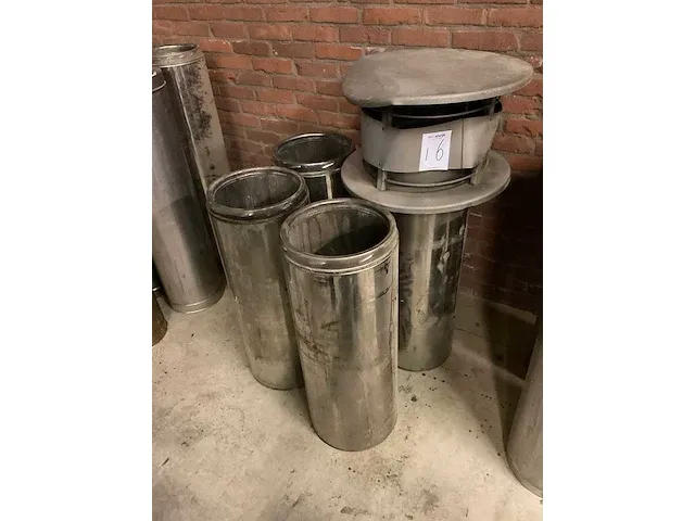 Kachelpijp (4x) - afbeelding 1 van  2