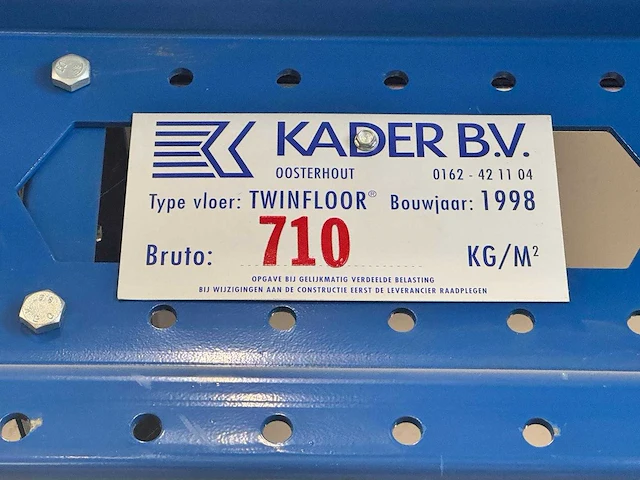 Kader bv twinfloor 14x6m entresolvloer - afbeelding 3 van  11