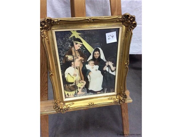 Kader vintage ingekleurde foto - afbeelding 1 van  2