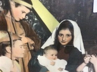 Kader vintage ingekleurde foto - afbeelding 2 van  2