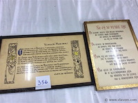 Kaders gedichten 2stuks - afbeelding 1 van  3