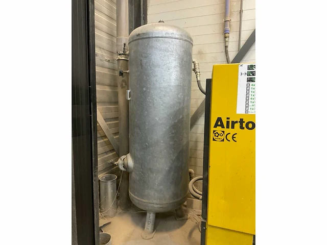 Kaeser airtower 11 schroefcompressor + persluchttank - afbeelding 6 van  10