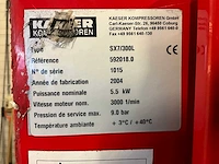 Kaeser sx7 schroefcompressor - afbeelding 8 van  8