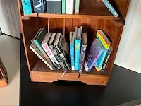 Kajak design boekenkast 190x54x35cm - afbeelding 8 van  9
